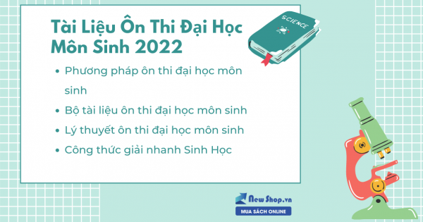 Đậu Đại Học Với Tài Liệu Ôn Thi Đại Học Môn Sinh Theo Chuẩn