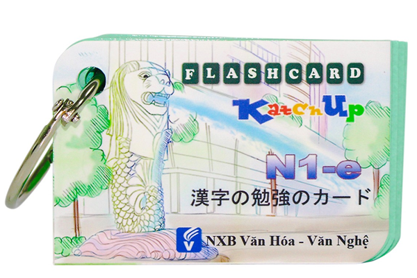 Bộ KatchUp Flashcard Hán Tự N1 (Kanji N1) - High Quality