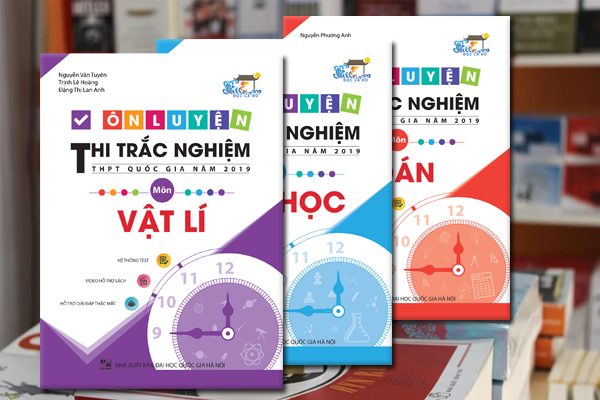 Combo Ôn Luyện Thi Trắc Nghiệm THPT Quốc Gia Năm 2019 Môn Toán - Lí - Hóa