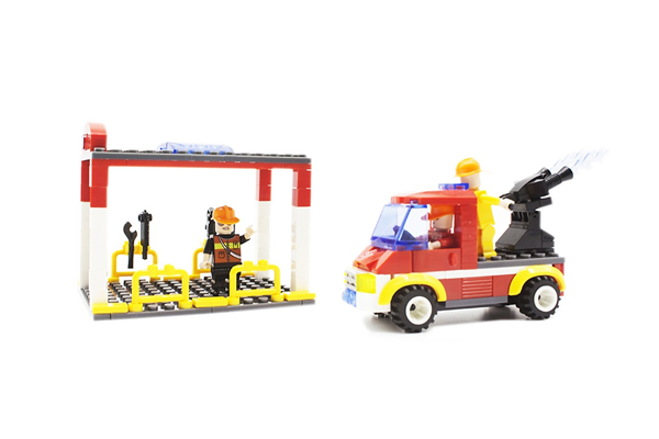 Đồ Chơi Ghép Hình Duka - Lính Cứu Hỏa