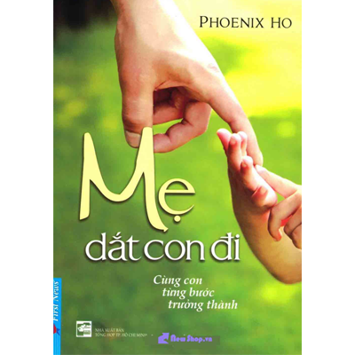 mẹ dắt con đi 