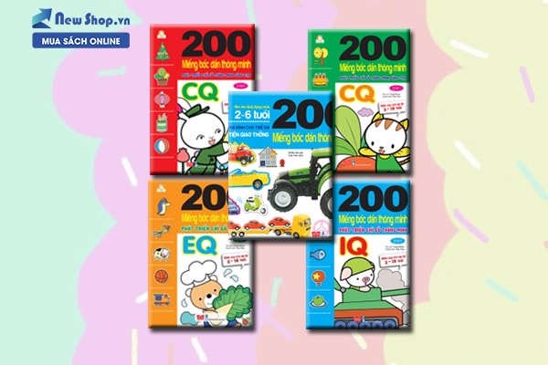 200 miếng bóc dán thông minh