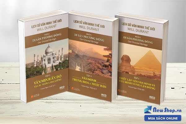Combo Lịch Sử Văn Minh Thế Giới - Phần I: Di Sản Phương Đông (Bộ 3 Cuốn)