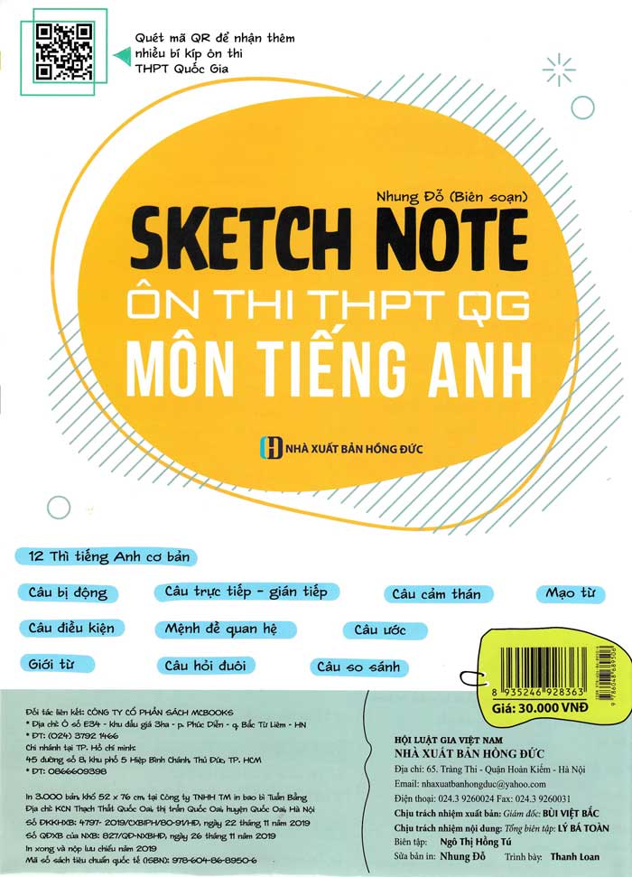  Sketch Test Luyện Đề THPTQG 2020 Môn Tiếng Anh