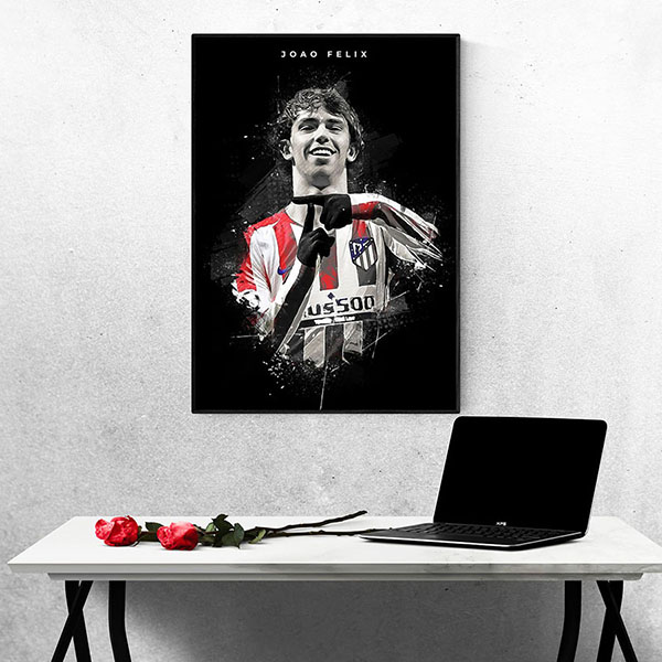 Tranh treo Tường Cầu Thủ Bóng Đá João Félix