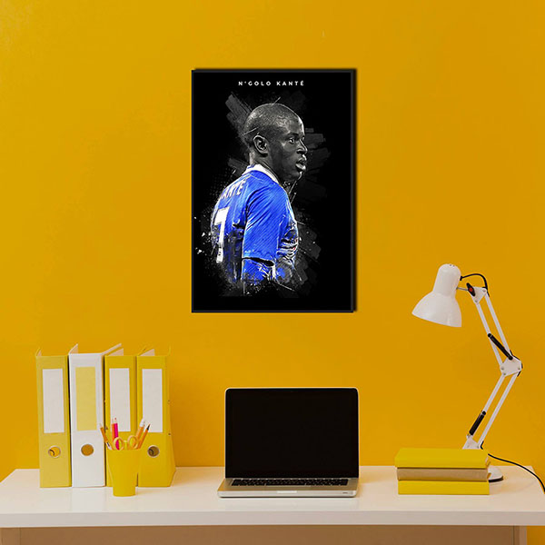 Tranh treo Tường Cầu Thủ Bóng Đá N'Golo Kanté