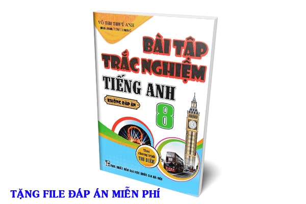 Bài tập trắc nghiệm tiếng anh 8