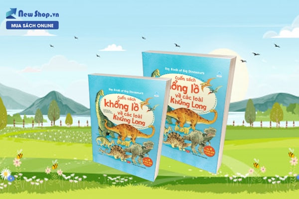 sách khổng lồ về các loài khủng long