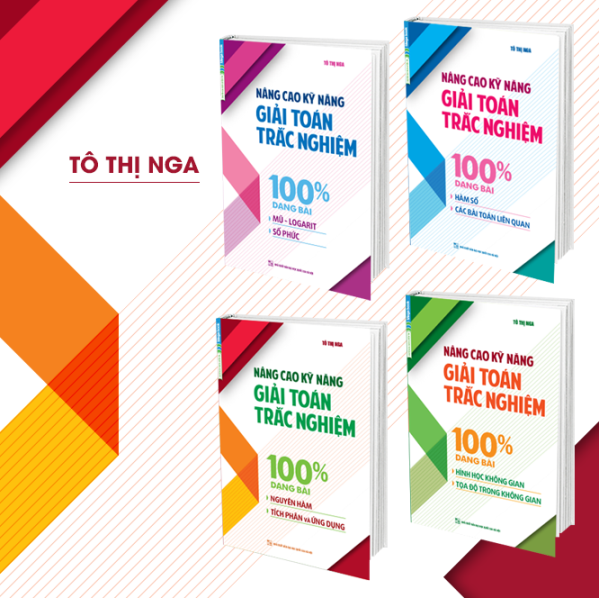 bộ 100 bài tập trắc nghiệm toán