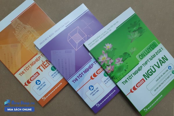 combo sách luyện thi khối d thpt năm 2021 môn toán văn anh