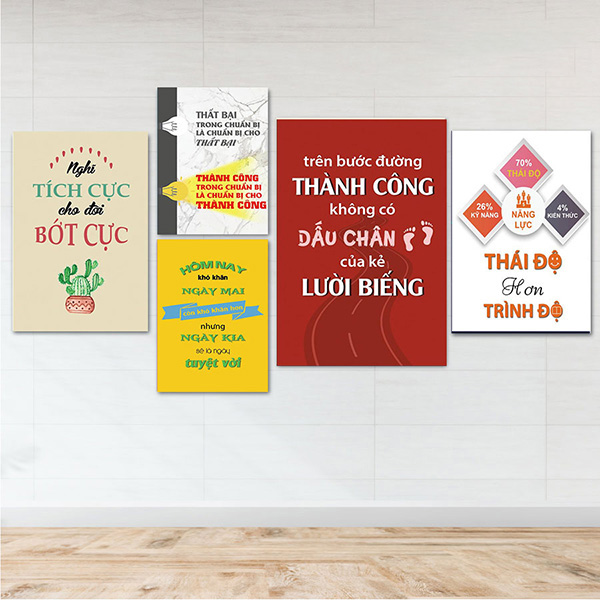 Combo Tranh Treo Tường Tạo động lực 23