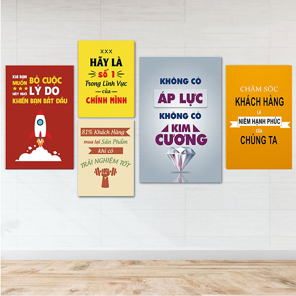Combo Tranh Treo Tường Tạo động lực 24