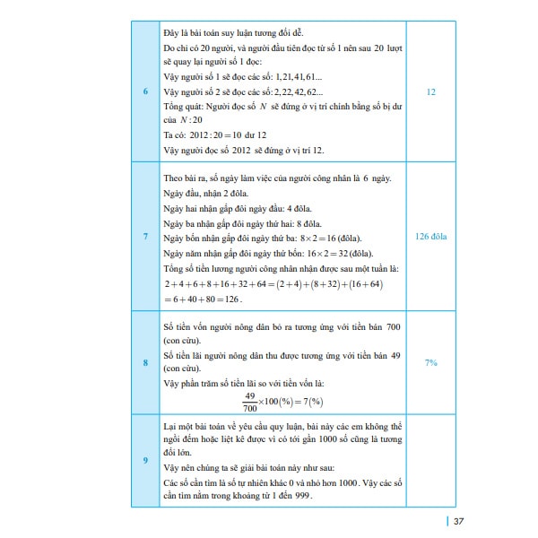 đáp án đề thi thử vào lớp 6 môn toán