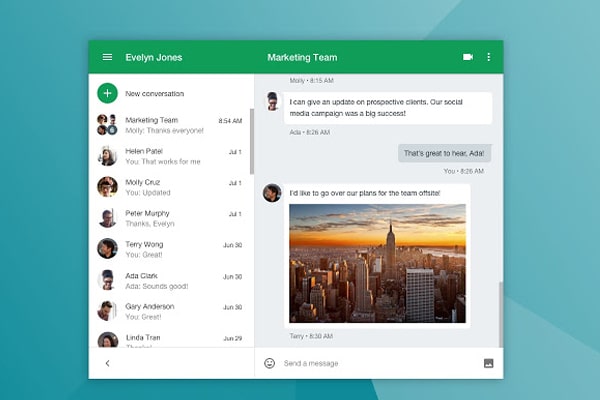 Ứng dụng học trực tuyến Google Hangout