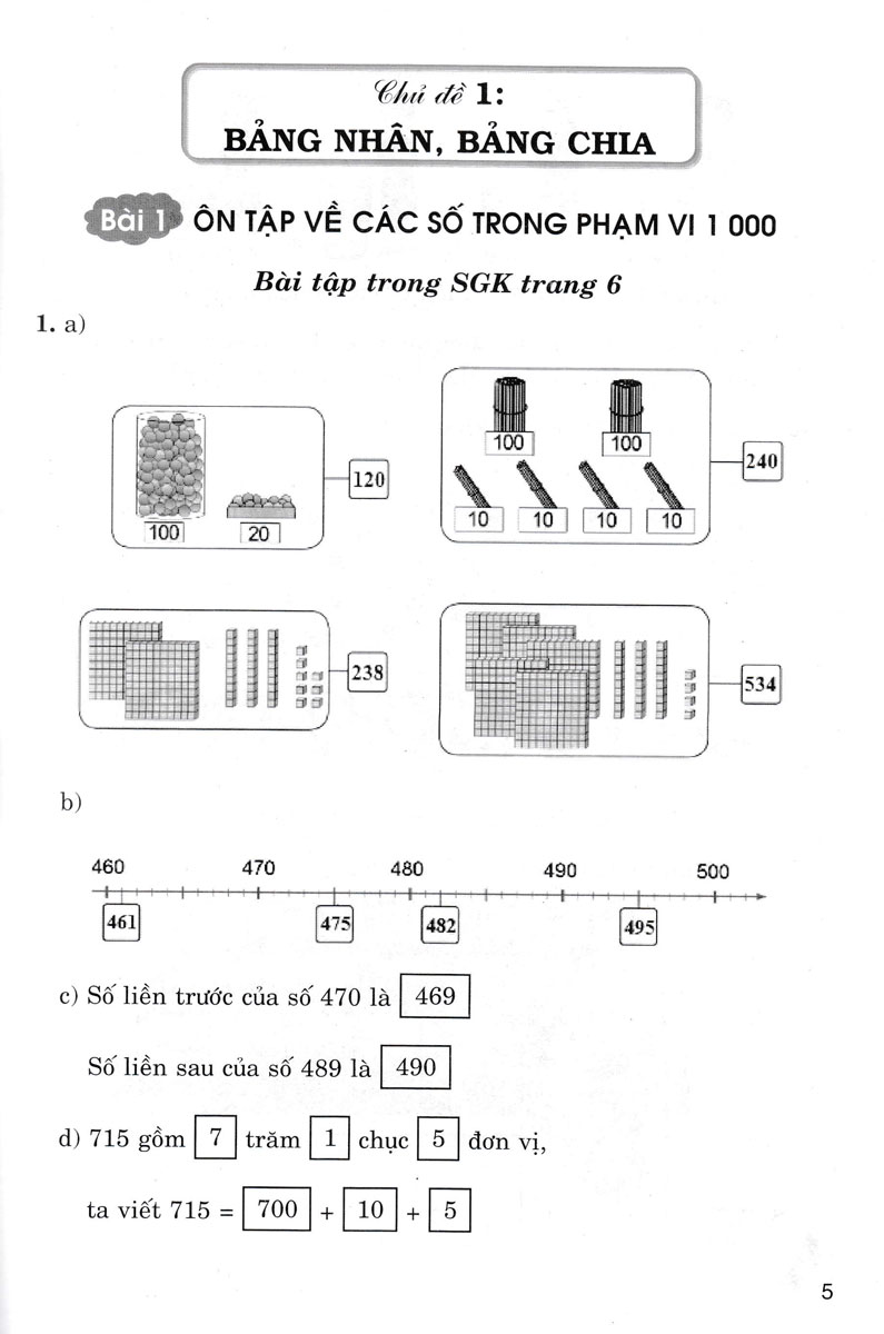 Combo Hướng Dẫn Giải Bài Tập Toán Lớp 3 - Tập 1 + Tập 2 (Dùng Kèm SGK Cánh Diều)