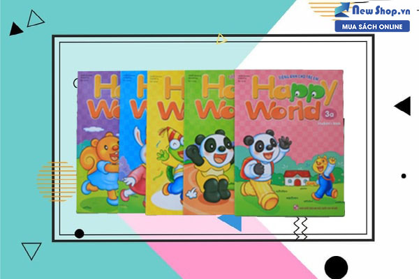 sách dạy tiếng anh cho trẻ - happy world