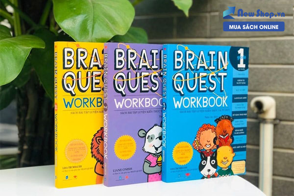 sách dạy tiếng anh cho trẻ - brain quest workbook