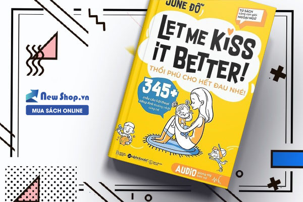 sách dạy tiếng anh cho trẻ - let me kiss better