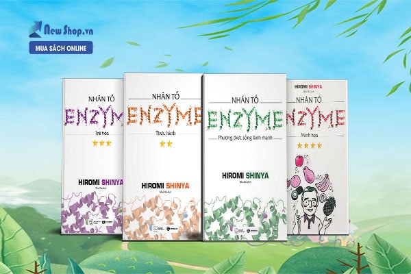 Combo Nhân Tố Enzyme - Trọn Bộ 4 Quyển