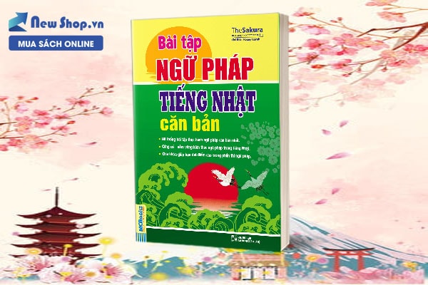 combo sách & bài tập ngữ pháp tiếng Nhật căn bản