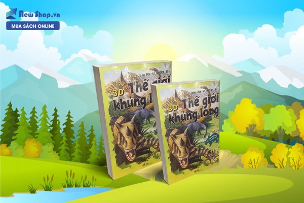 sách 3D khủng long