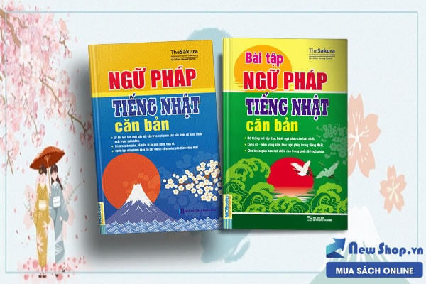 combo sách & bài tập ngữ pháp tiếng Nhật căn bản