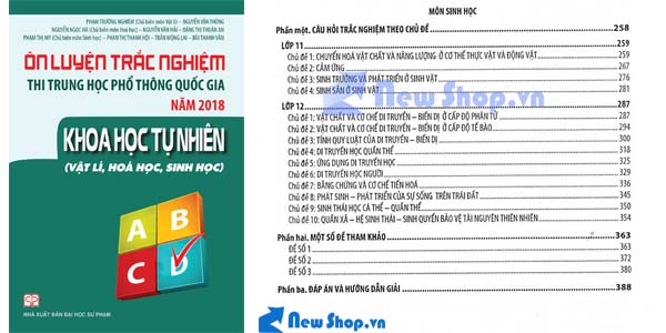 ôn luyện trắc nghiệm thpt 2018 khoa học tự nhiên