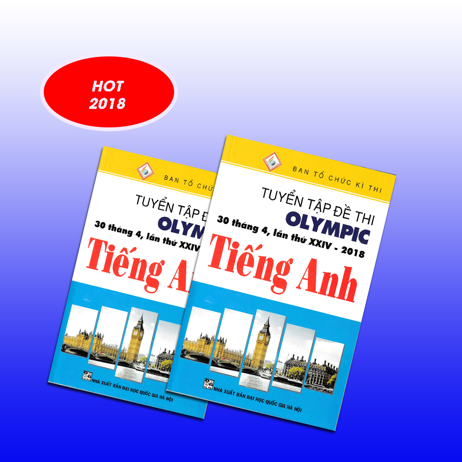 tuyển tập đề thi olympic tiếng anh 2018
