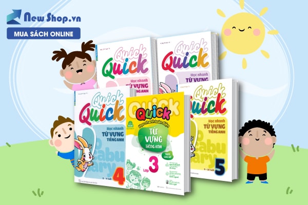 sách tiếng anh cho trẻ mầm non quick quick