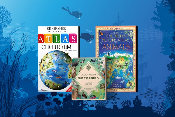 sách dành cho trẻ em atlas cho trẻ