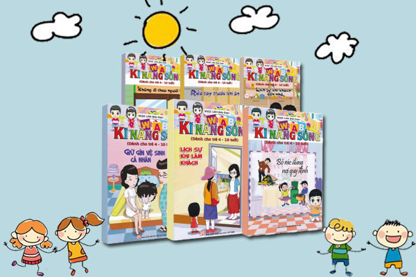 Nhấn vào ảnh để phóng to COMBO KỸ NĂNG SỐNG (DÀNH CHO TRẺ 4-10 TUỔI)