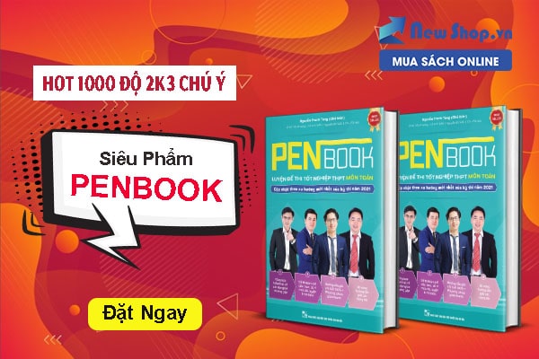 pennook luyện đề thi tốt nghiệp thpt môn toán 2021