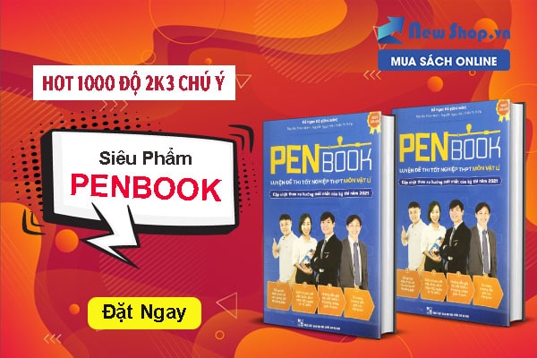 penbook luyện đề thi tốt nghiệp thpt môn vật lý
