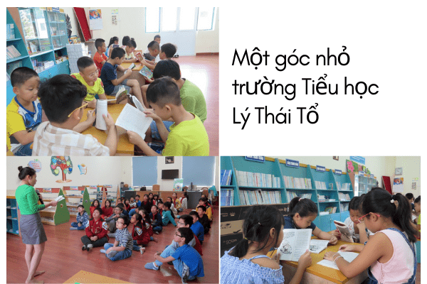 thư viện sách của một trường tiểu học