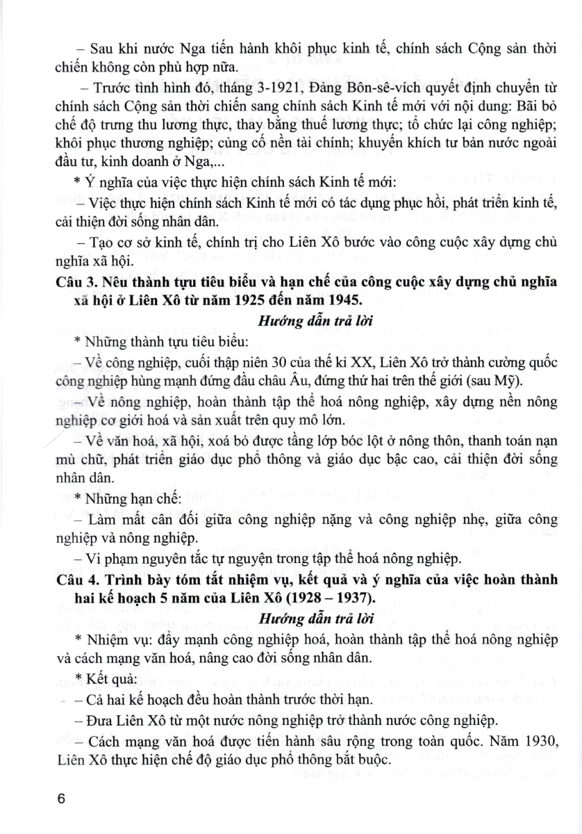 Trả Lời Câu Hỏi Lịch Sử Lớp 9 - Tự Luận & Trắc Nghiệm (Dùng Chung Cho Các Bộ SGK Hiện Hành)