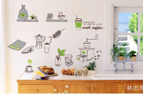 trang trí nhà bếp ngày tết