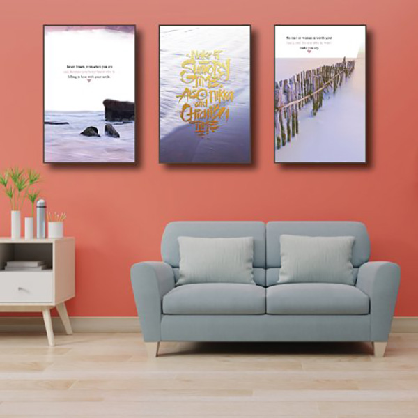 Tranh Treo Tường Phong Cảnh Biển Và Tuyết 