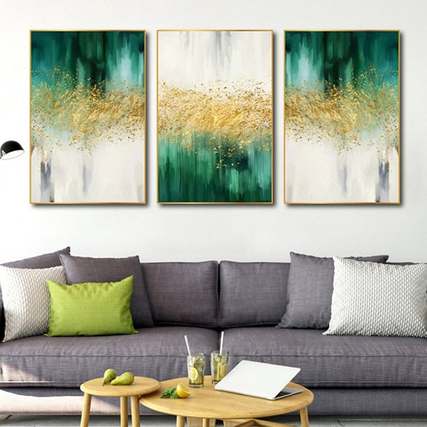 Tranh Treo Tường Nghệ Thuật Trừu Tượng Sắc Màu