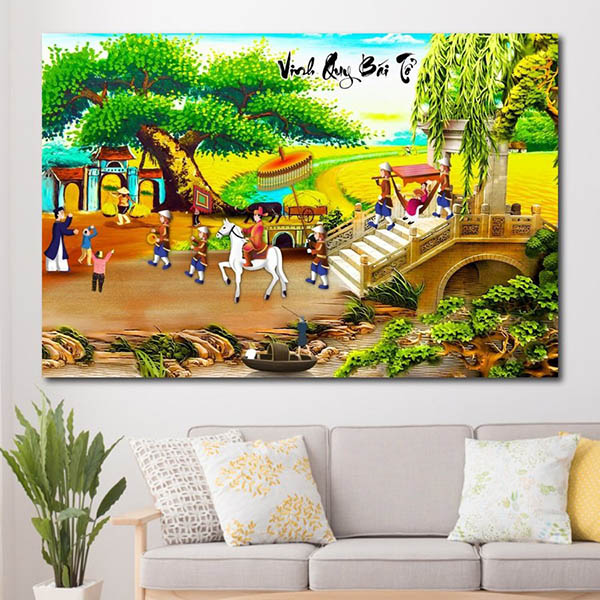 Tranh Treo Tường Vinh Quy Bái Tổ 2