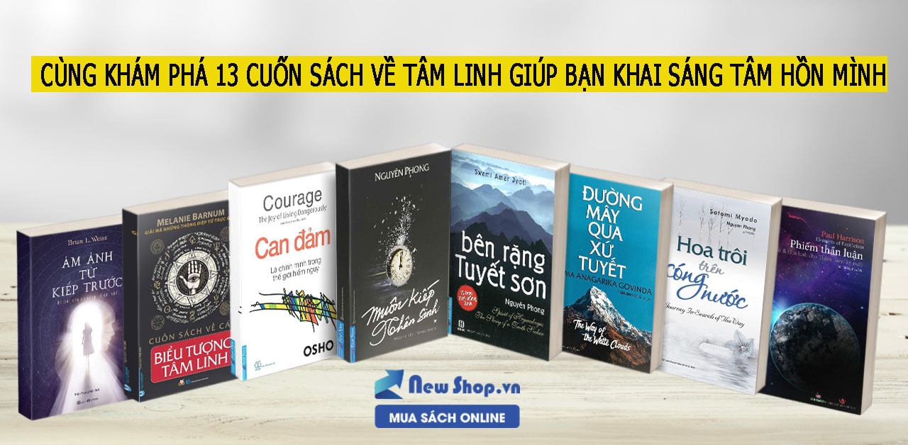 Cùng Newshop khám phá thế giới tâm linh qua những cuốn sách sau