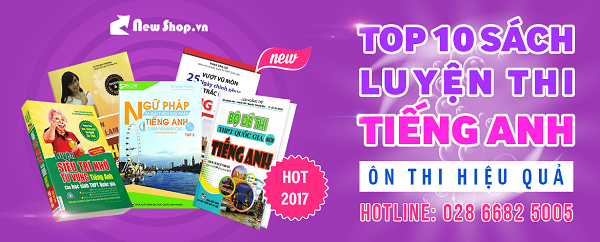 Review Top 10 Sách Luyện Thi Môn Tiếng Anh Bán Chạy Nhất năm 2017 (phần 1)