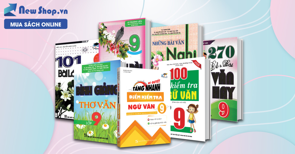 Bộ Sách Tham Khảo Ngữ Văn 9 - Đánh Tan Nỗi Sợ Môn Văn 