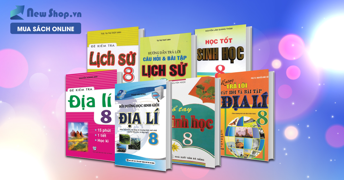 Combo Sách Tham Khảo Sinh - Sử - Địa Lớp 8 Dành Cho Giáo Viên Và Học Sinh