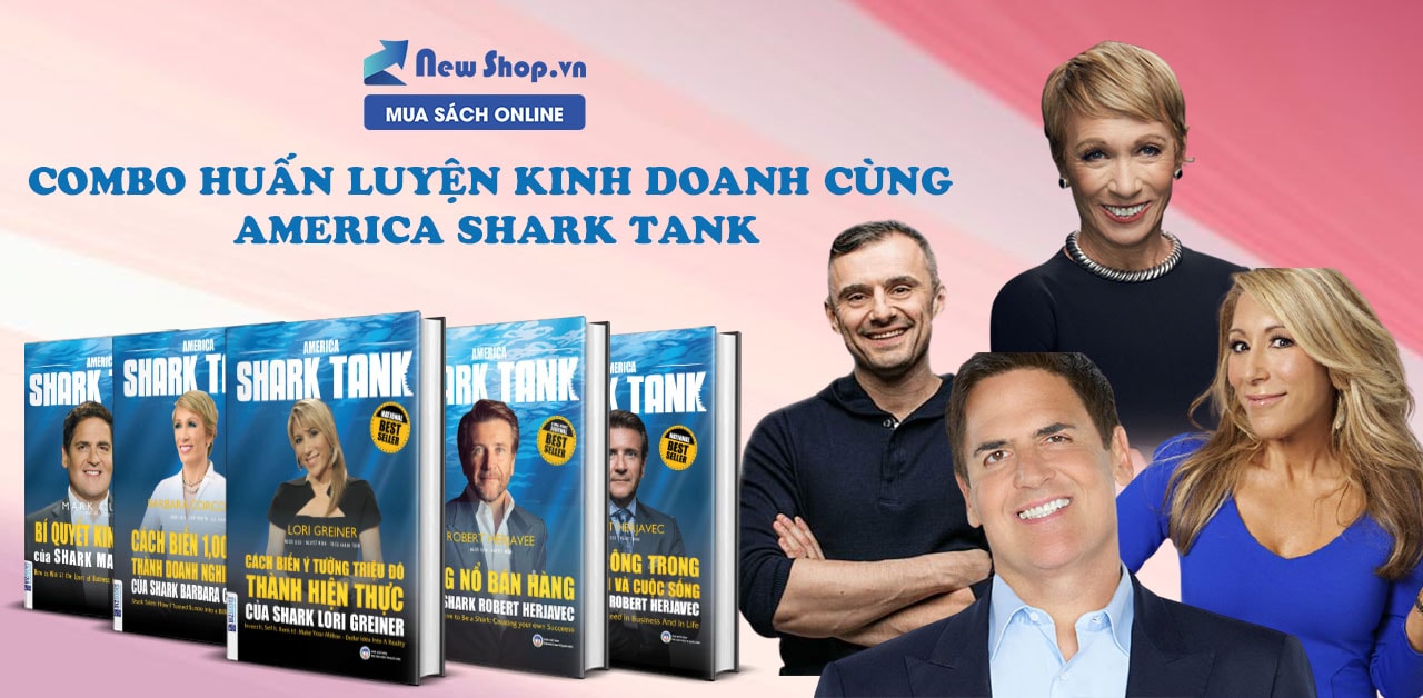 [REVIEW] Bộ Sách America Shark Tank Sách Huấn Luyện Kinh Doanh