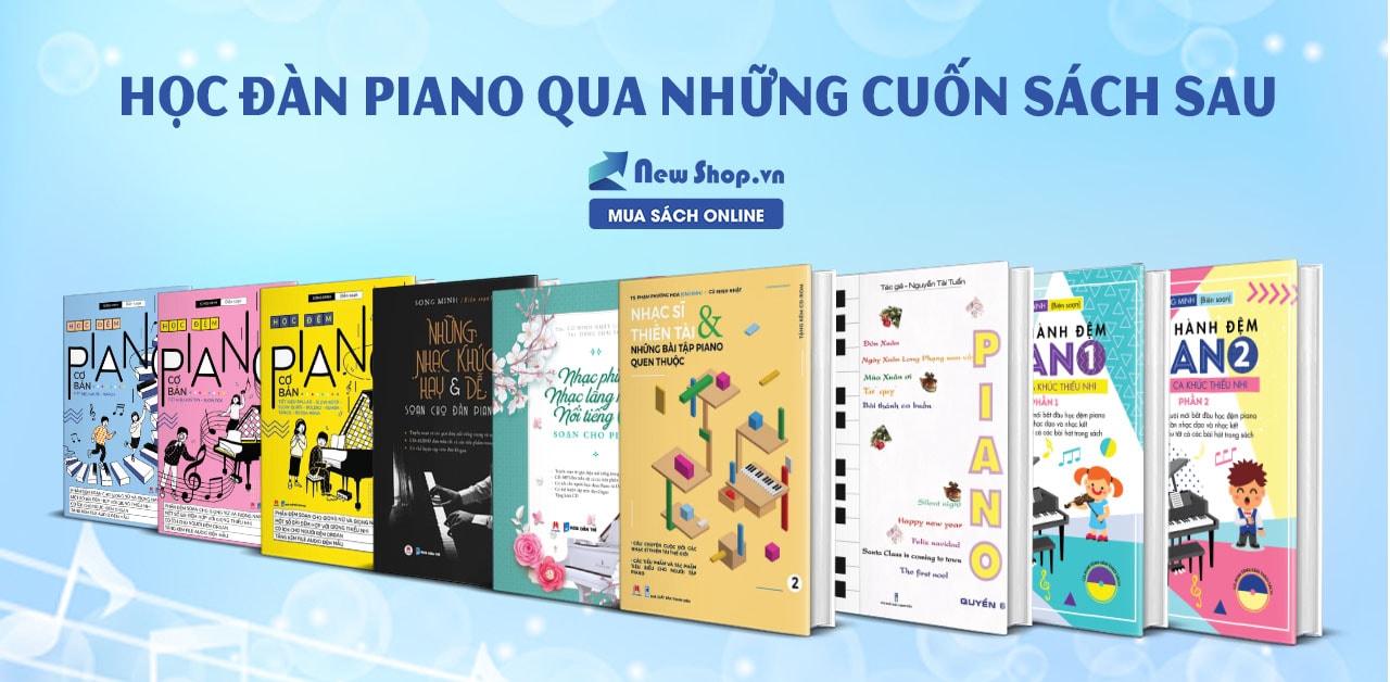 Tổng Hợp Những Cuốn Sách Học Đàn Piano - Newshop.vn