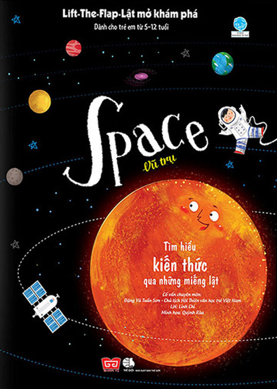 Lift-The-Flap - Lật Mở Khám Phá - Space - Vũ Trụ