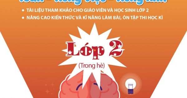 Luyện Tập Toán - Tiếng Việt - Tiếng Anh Lớp 2 (Trong Hè)