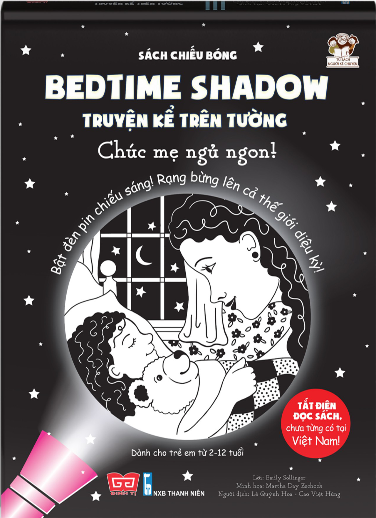Sách Chiếu Bóng - Bedtime Shadow - Truyện Kể Trên Tường - Chúc Mẹ Ngủ Ngon!