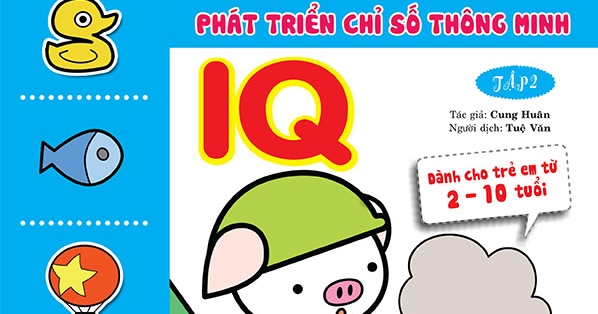 200 Miếng Bóc Dán Thông Minh Phát Triển Chỉ Số Thông Minh IQ Tập 2 (Dành Cho Trẻ 2-10 Tuổi)