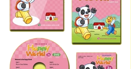 Happy World - Tiếng Anh Cho Trẻ Em - Bộ 3a